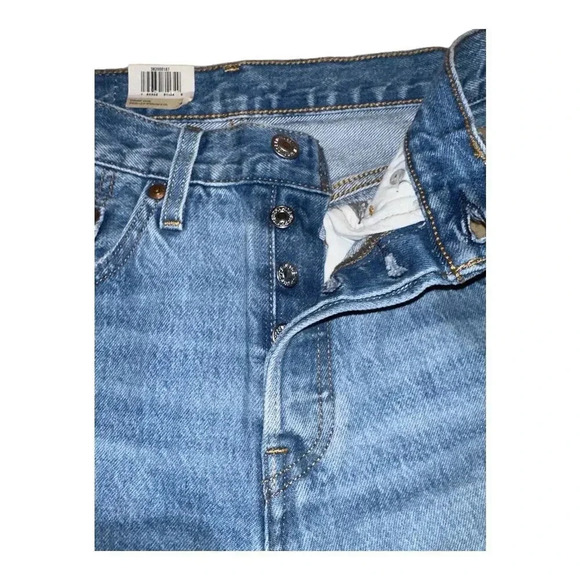 Levi’s 501 Original High Rise Cropped Straight‎ Leg - Picture 5 of 5